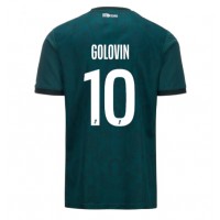 Maglie da calcio AS Monaco Aleksandr Golovin #10 Seconda Maglia 2024-25 Manica Corta